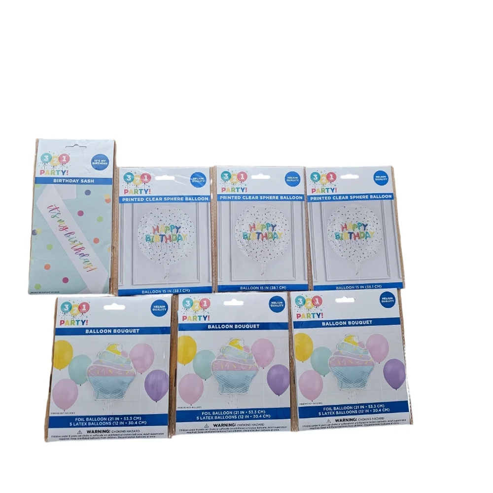 Happy Birthday Balloon Bundle